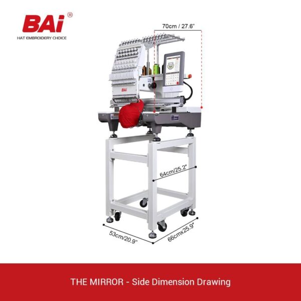 Masina de brodat Bai Mirror 1501 cu 15 culori