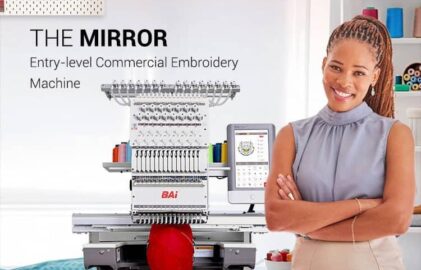 Broderia ca afacere profitabilă: De ce BAI MIRROR 1501 este angajatul care îți scalează profitul